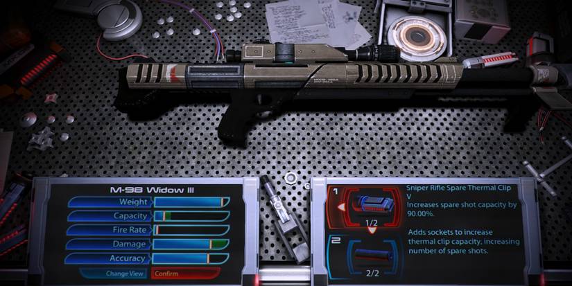 M-98 Widow From Mass Effect Legendary Edition