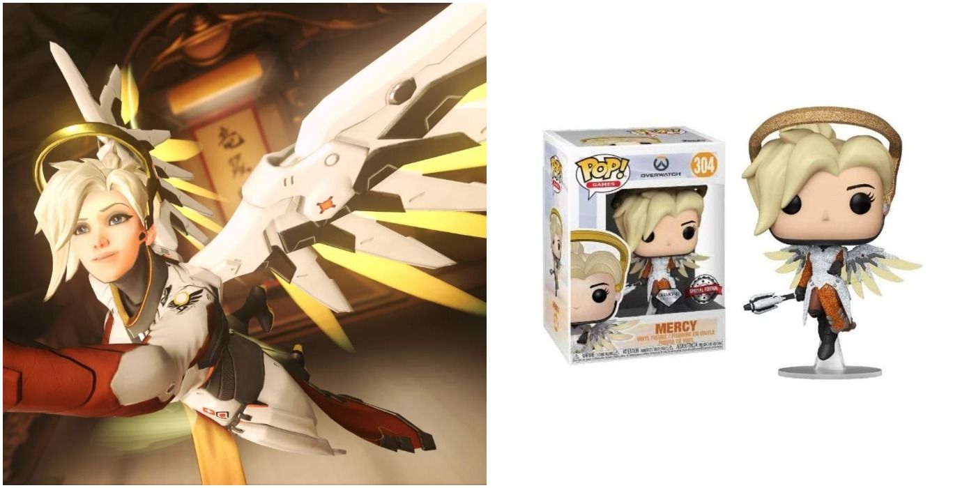 Mercy Overwatch Diamond Funko