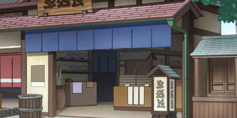 Mahogany Town In The anime