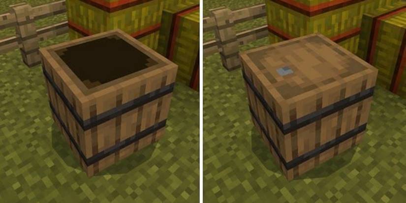 Minecraft: How to Make a Barrel