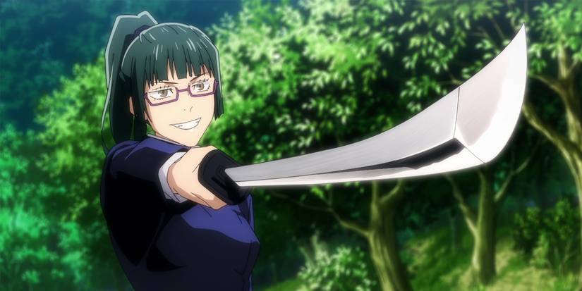 Maki Zenin from Jujutsu Kaisen anime