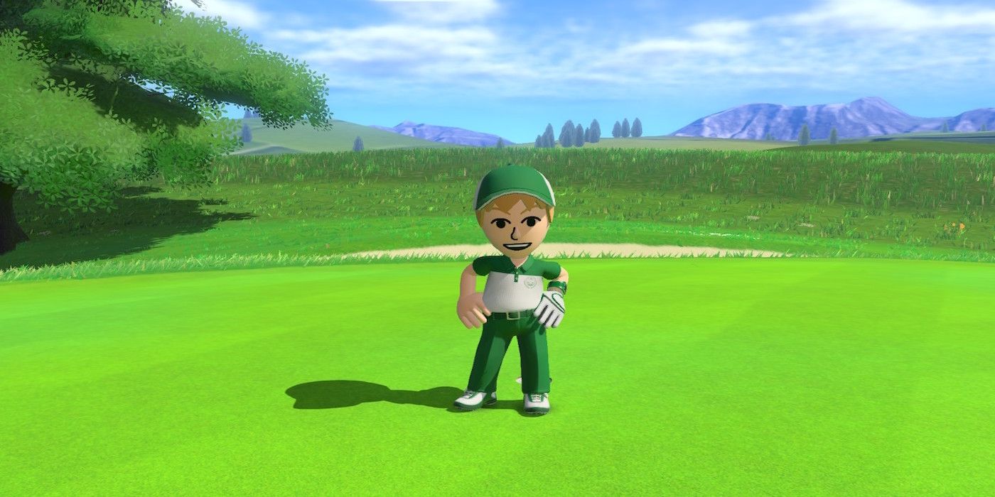 A Mii from Mario Golf Super Rush