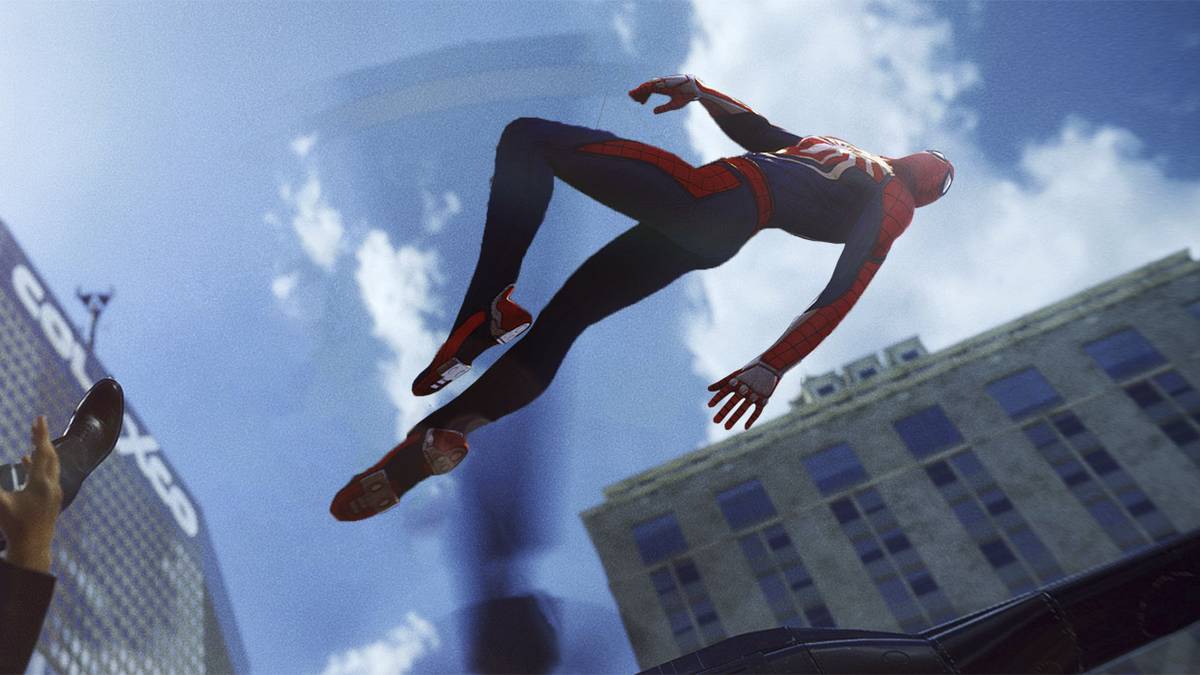 Marvels Spider-Man Gliding