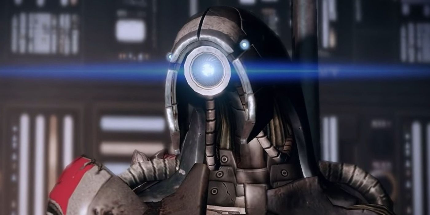 Mass Effect 2 Screenshot OF Legion's Head
