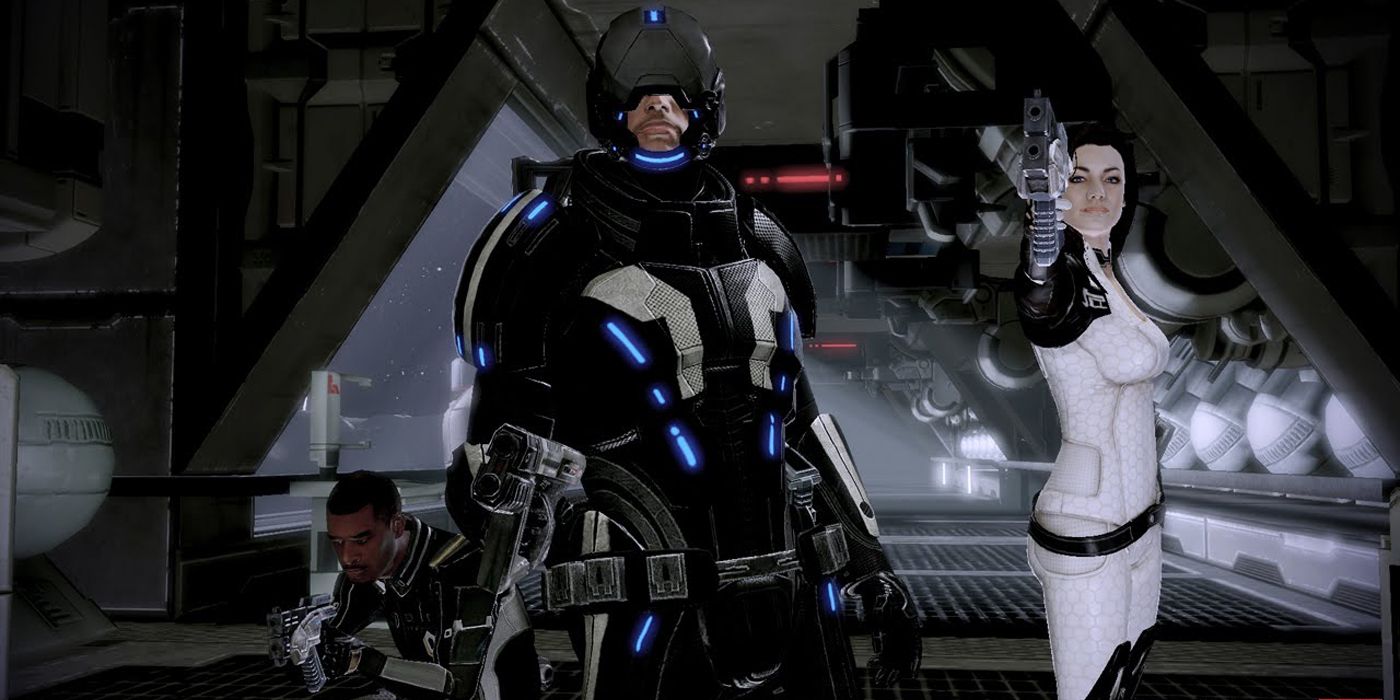 Mass Effect 2 Shepard and Squad