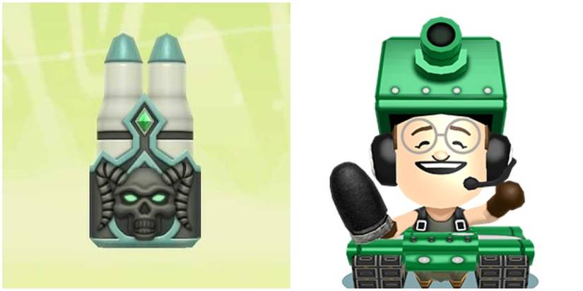 Miitopia Tank Diabolical Shell Weapon