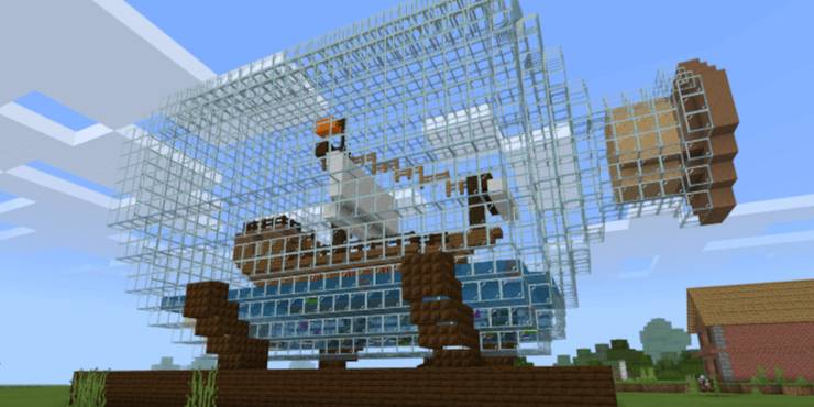 Minecraft How To Make Glass Game Rant Minecraft How To Make Glass Game Rant