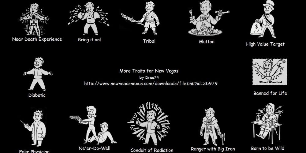 new vegas perk every level mod