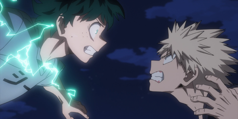 Deku vs Kacchan in My Hero Academia