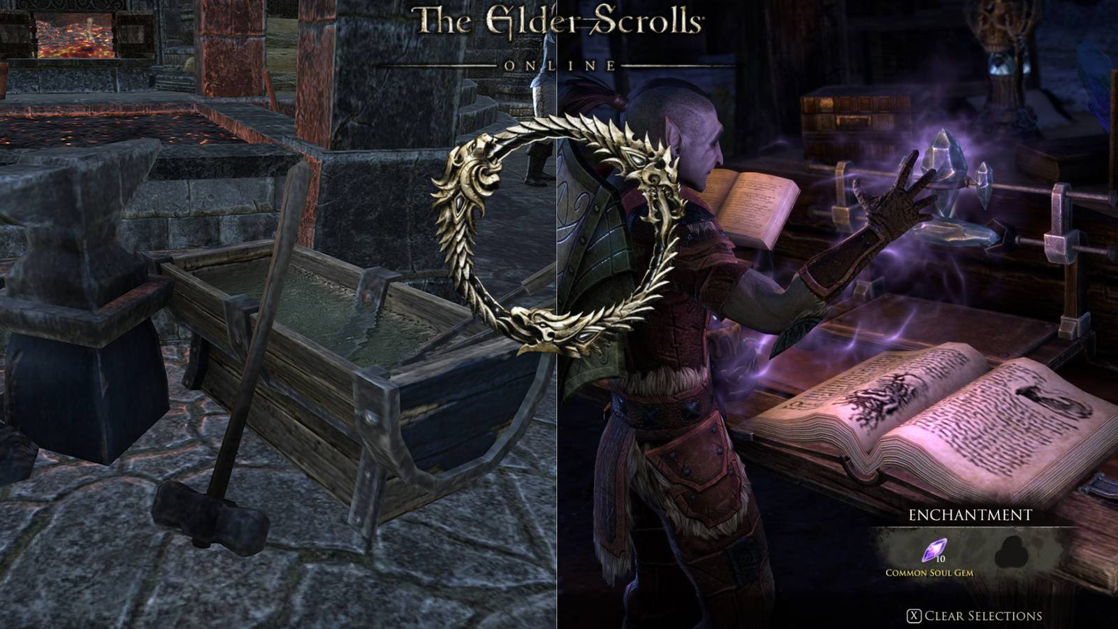 elder scrolls online crafting