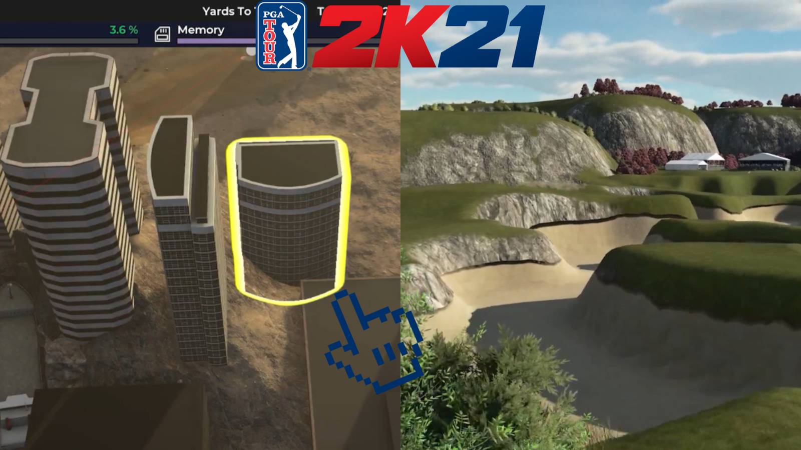 Custom courses from PGA 2K21