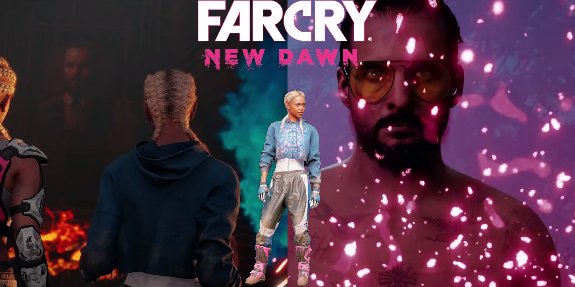 Far Cry characters and logo