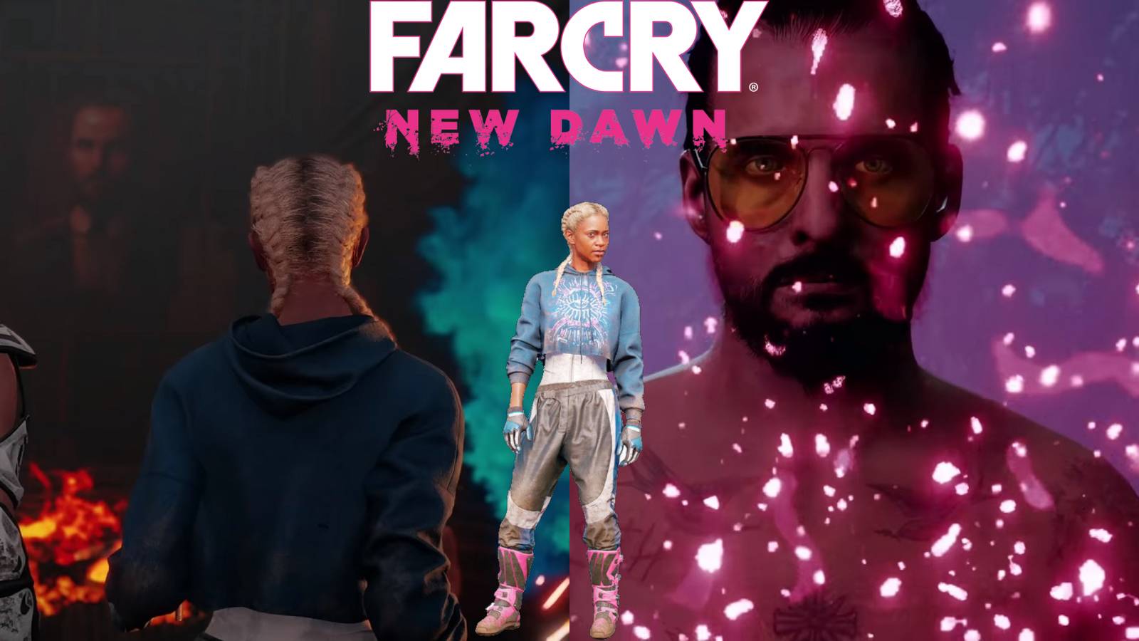 Far Cry characters and logo