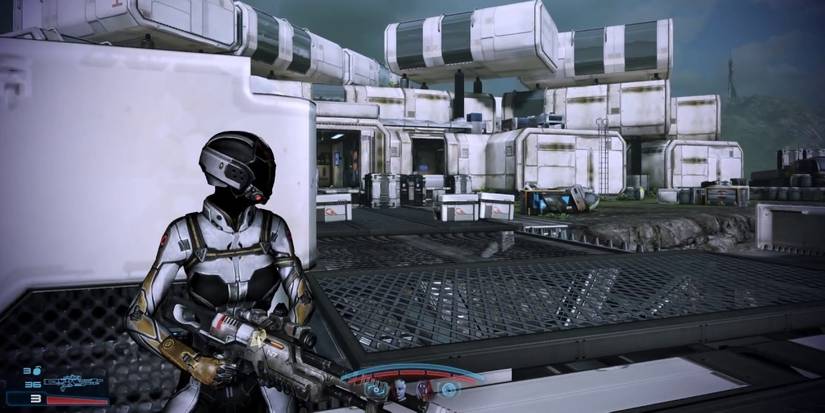 Player Using N7 Valiant From Mass Effect Legendary Edition