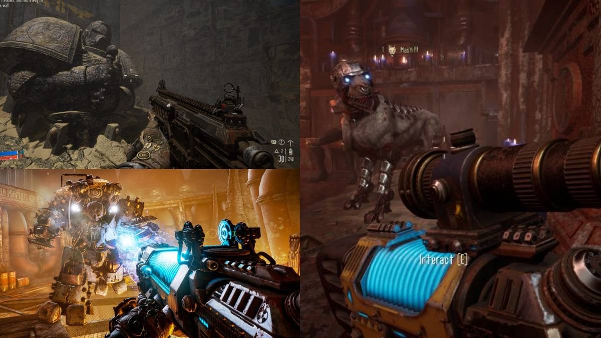 Necromunda: Hired Gun Has A Variety Of Iconic 40K Guns To Choose From