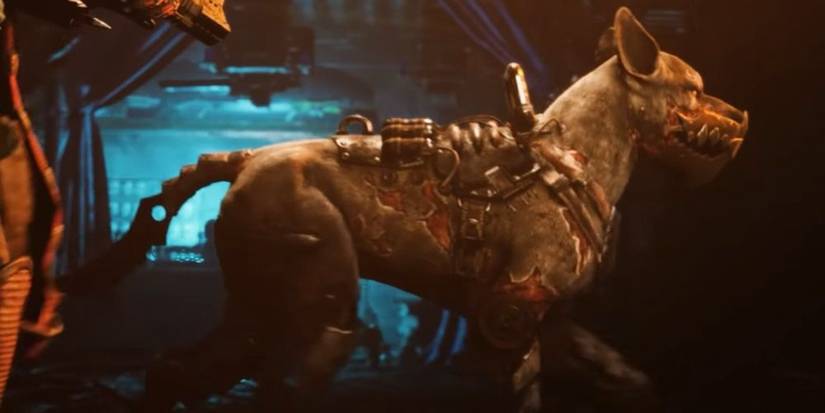 Players Can Pet Their Cyber Dog In Necromunda: Hired Gun
