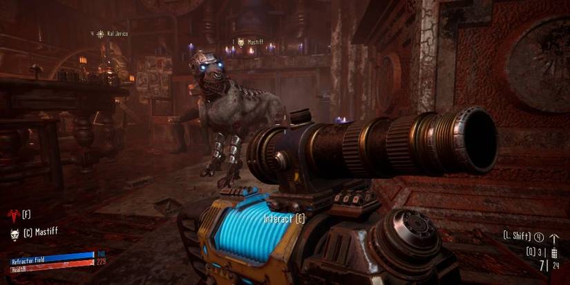 The Firebird Is A Light-weight Plasma Pistol In Necromunda: Hired Gun