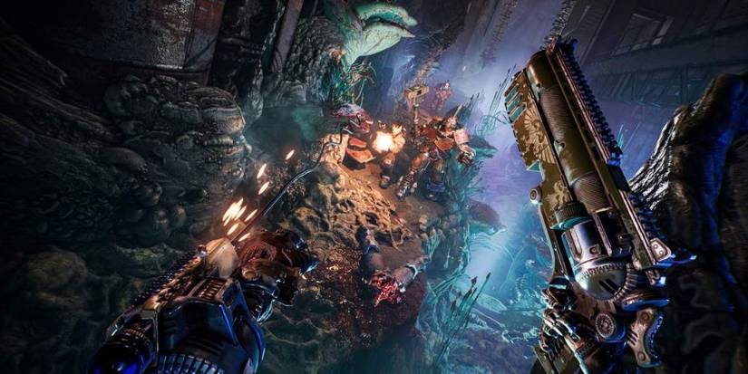 Players Can Wall-run and Grapple Onto Ledges In Necromunda: Hired Gun