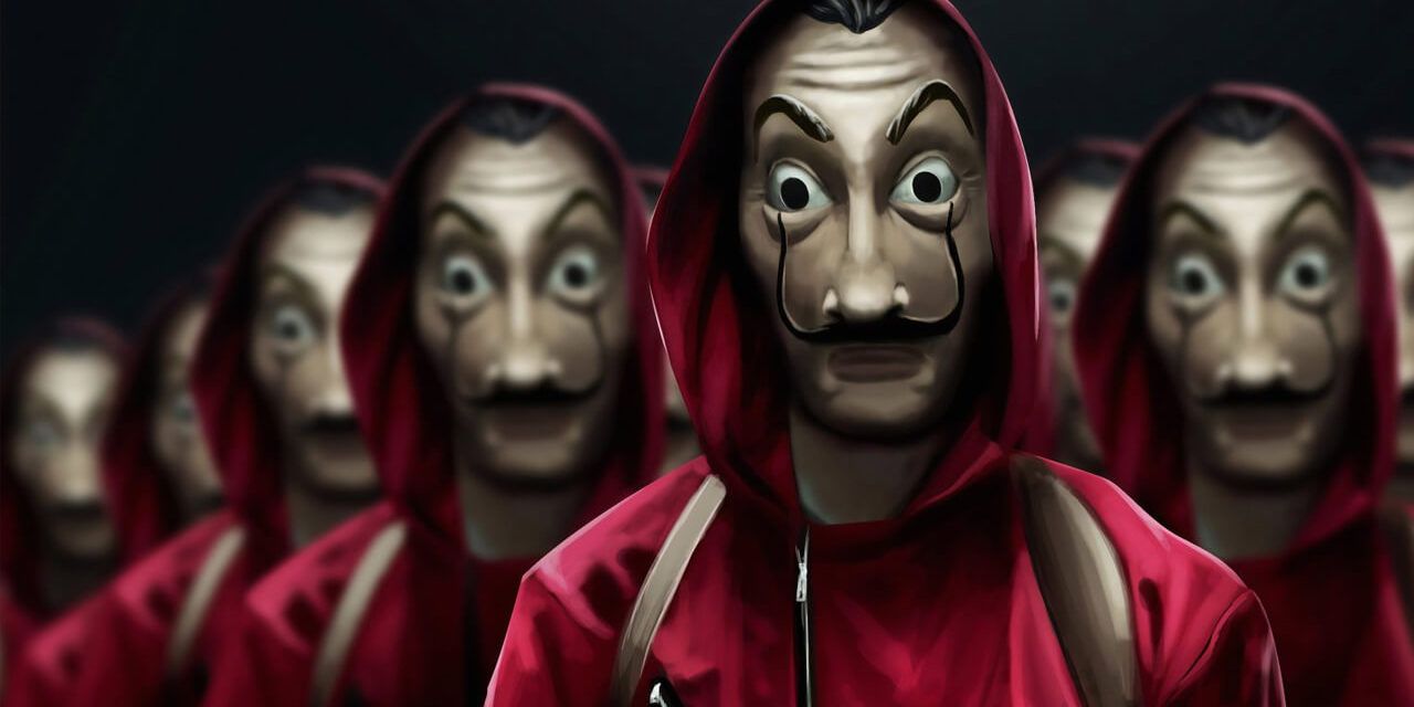 Money Heist Dali Masks