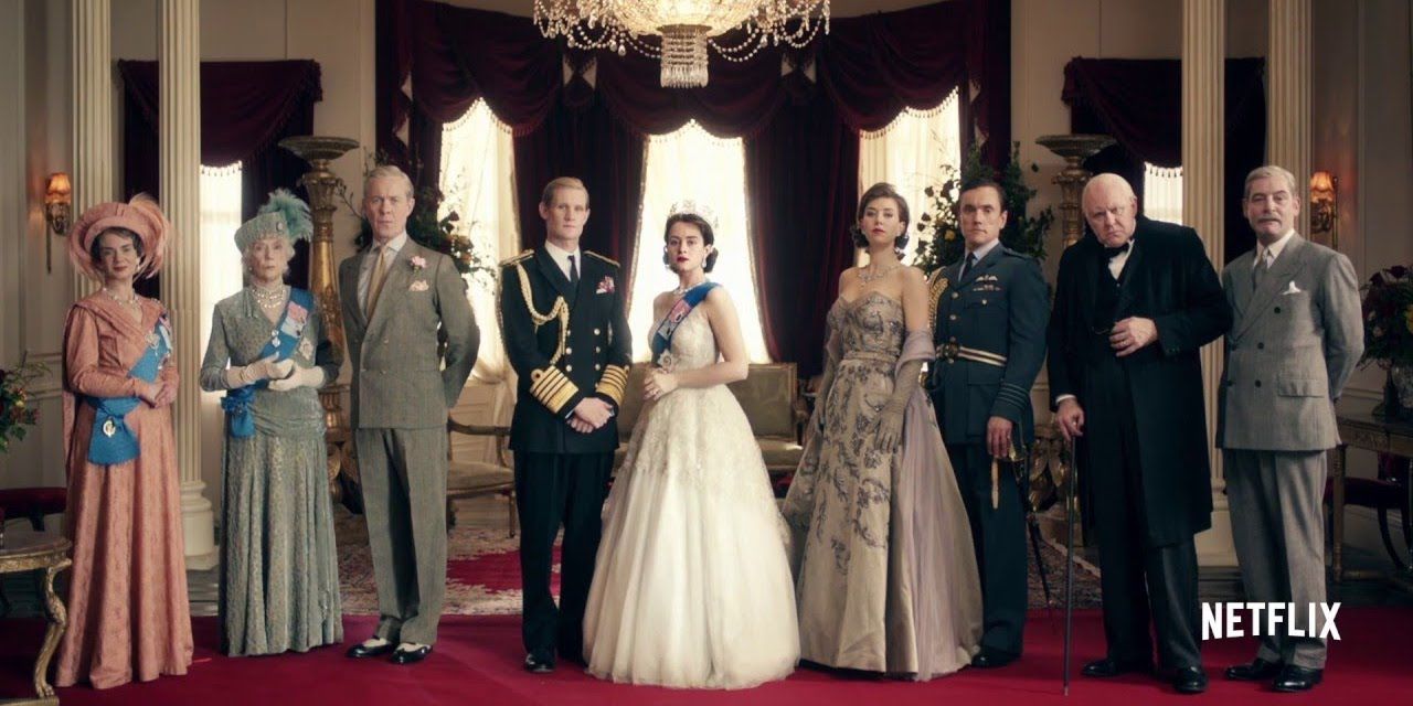 The Crown Queen Elizabeth and Royal Family