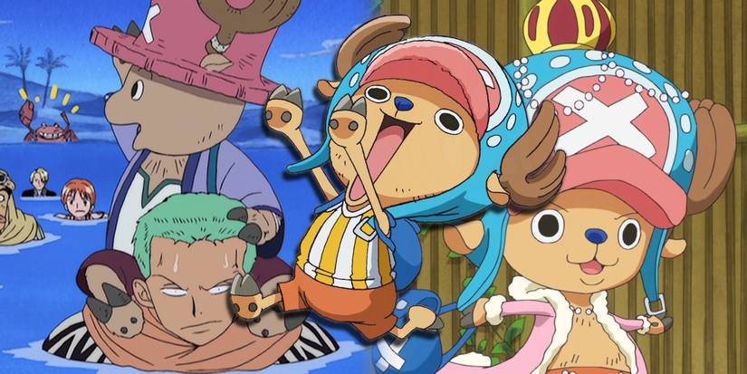 One Piece - Tony Tony Choppers Outfit During The Alabasta Arc And His Second Outfit In Zou