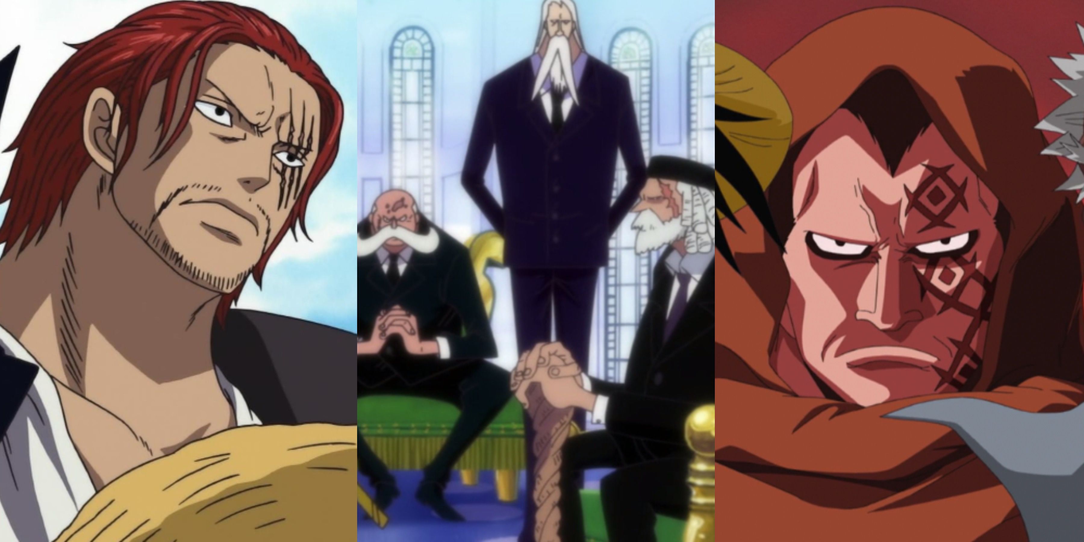 One Piece Mysteries Shanks Cinco Anciões Monkey D. Dragon Lore