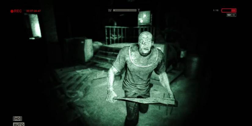 Outlast Scary Humanoid With Baseball Bat