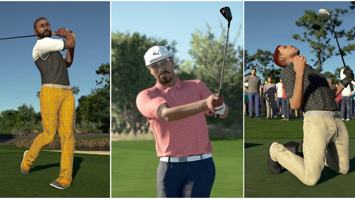 Golfing In PGA Tour 2K21