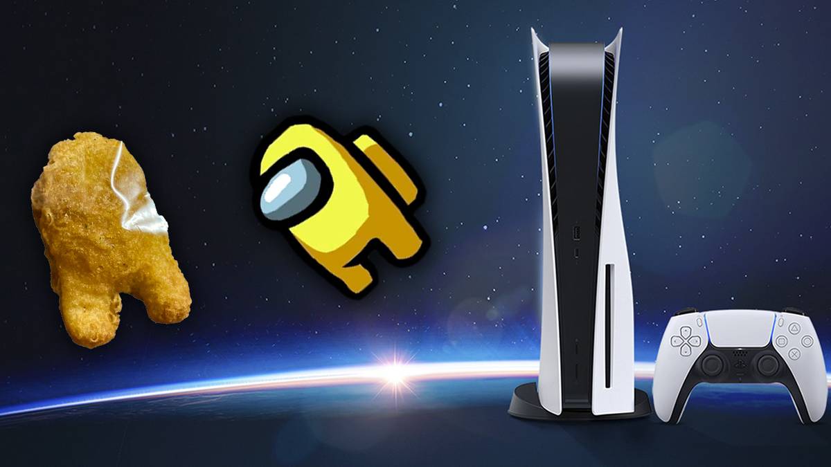 PS5 Among Us Chicken Nugget