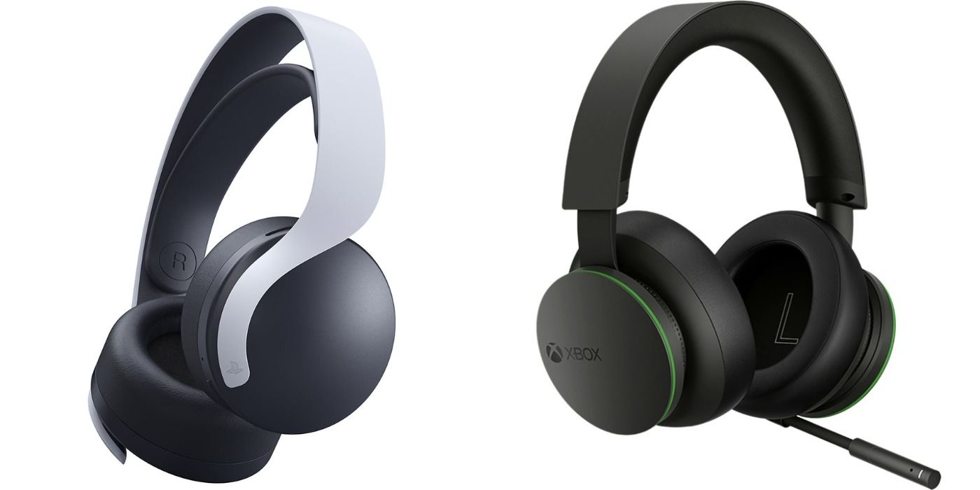 PS5 Pulse 3D headset and Xbox Wireless Headset
