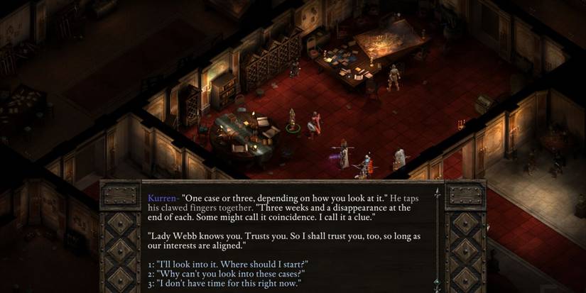 Pillars of Eternity Dialogue