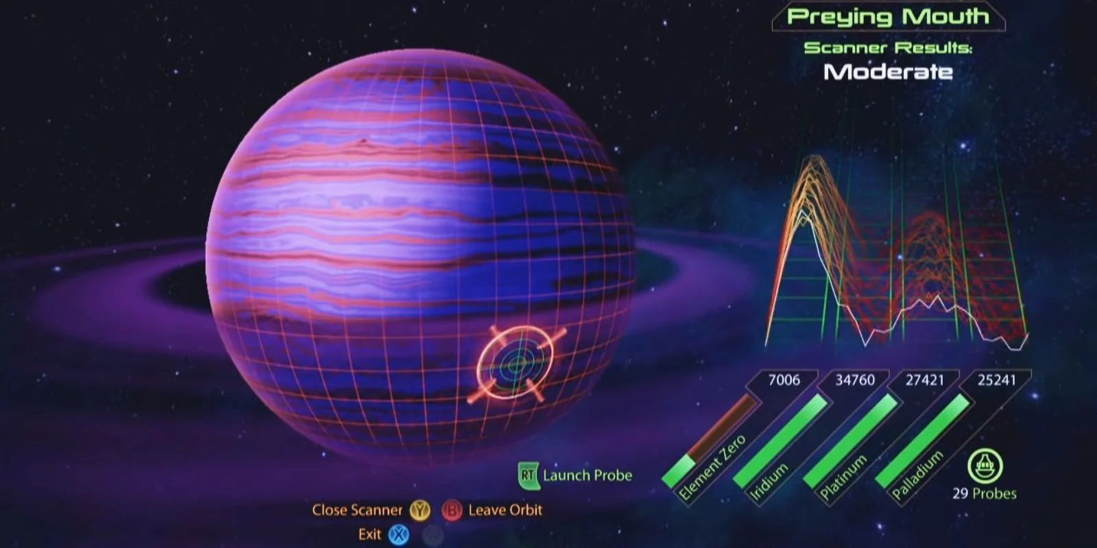 Planet Scanning In Mass Effect 2