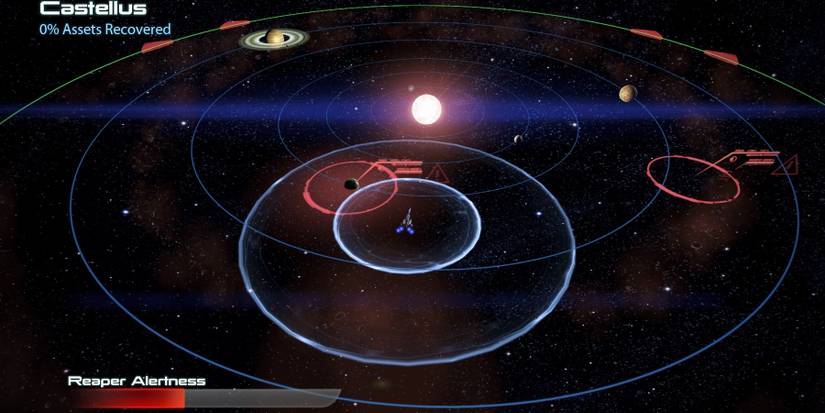 The Normandy scanning a system in mass effect 3