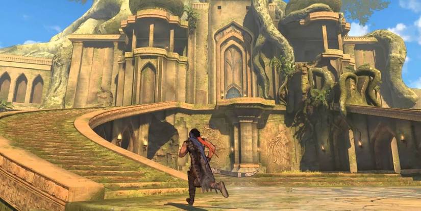 Prince of Persia 2008 Walking Into Castle