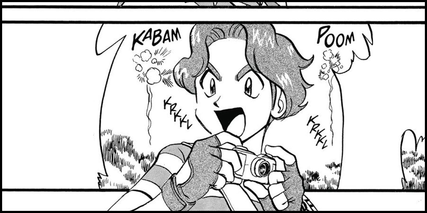 Pokemon Adventures Emerald - Todd Snap In His First Apperance In The Manga