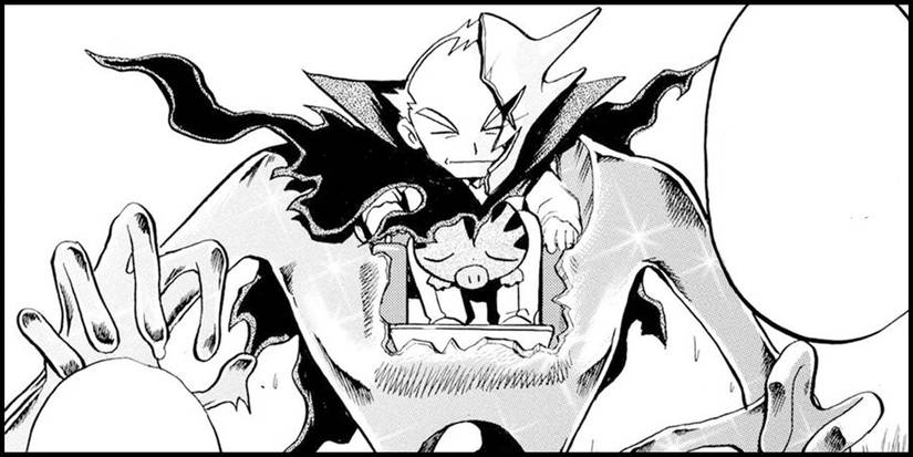 Pokemon Adventures Gold Silver And Crystal - Pryce Being Revealed As The Mask Of Ice