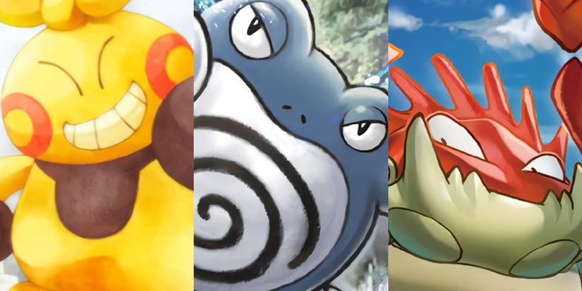 Pokemon GO Makuhita Poliwrath Kingler