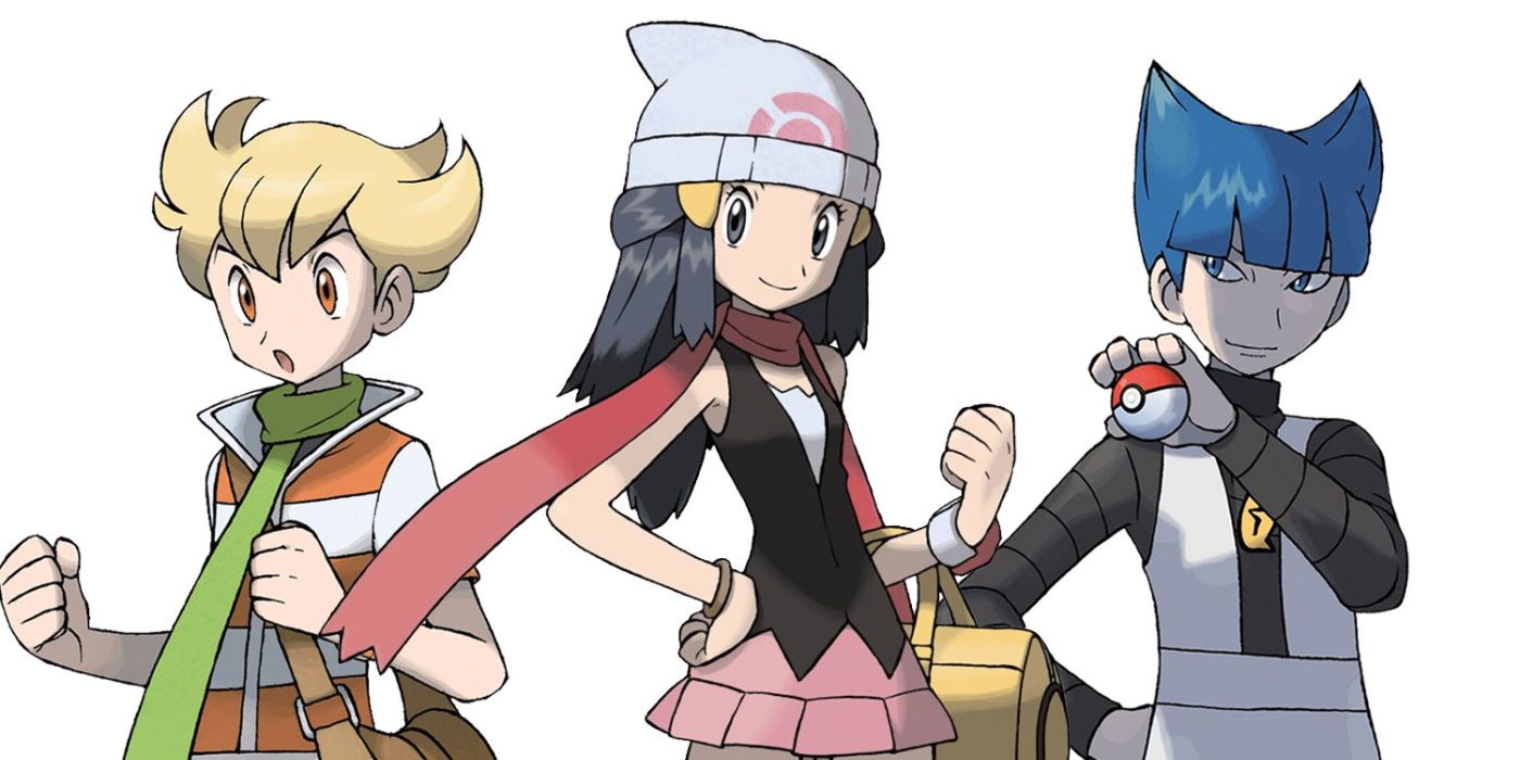 Characters & Pokémon • Brilliant Diamond & Shining Pearl •