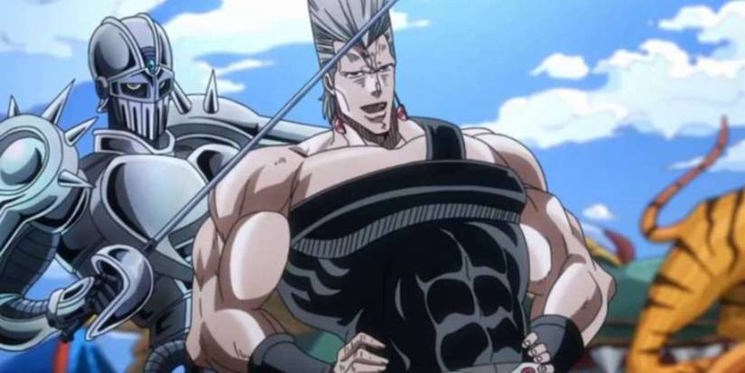 Polnareff in JoJo's Bizarre Adventure