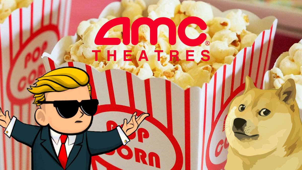 Free Popcorn AMC stock Wall Street