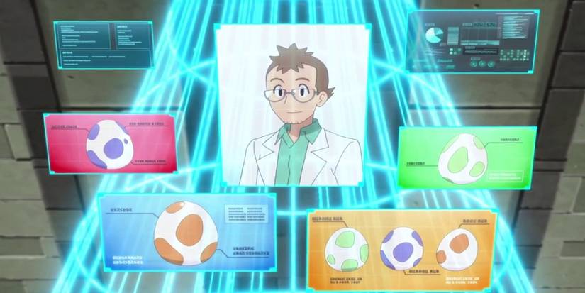 Professor Elm In Pokemon Journeys
