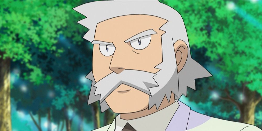 Professor Rowan In The Pokemon Anime