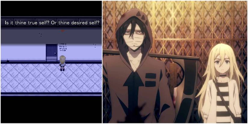 Rachel Gardner Reading Angels of Death Game Isaac and Rachel in anime