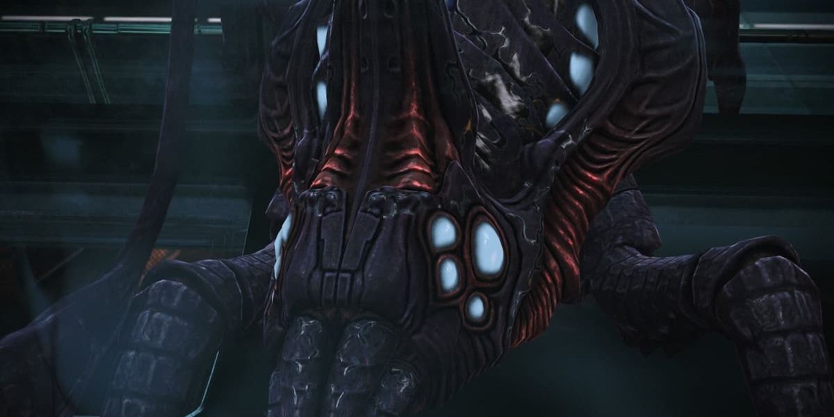 Killing the Rachni Queen from Mass Effect 1: Legendary Edition does not bode well towards the best ending