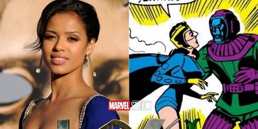 Ravonna in the comics and her actress