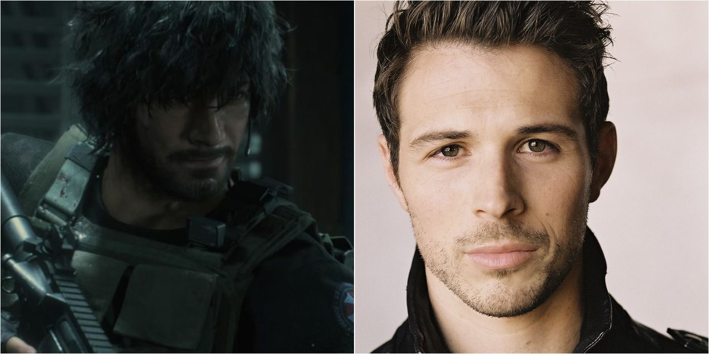 Resident Evil 3 Split Image Of Carlos And Voice Actor