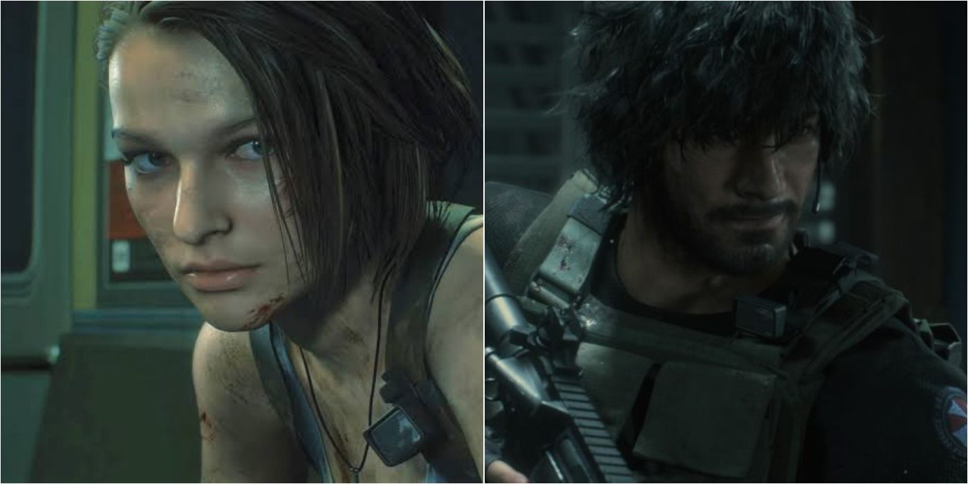 Resident Evil 3 Featured Split Image Including Jill And Carlos