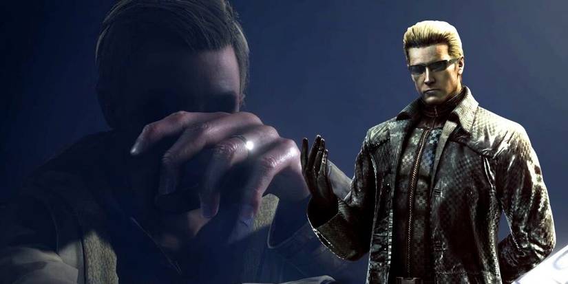 Resident Evil Ethan Winters And Albert Wesker
