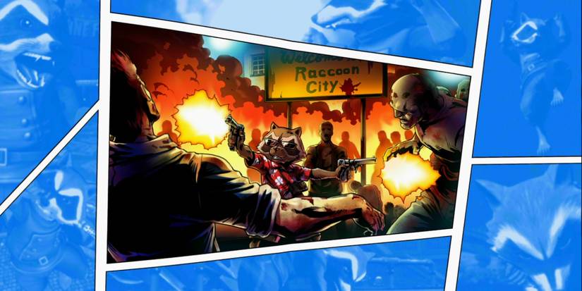 Rocket raccoon Marvel Vs. Capcom 3 copy