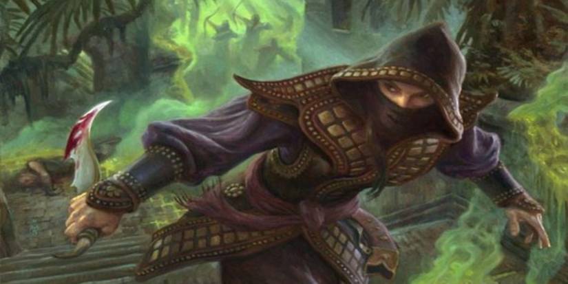 D&D Rogue With Dagger